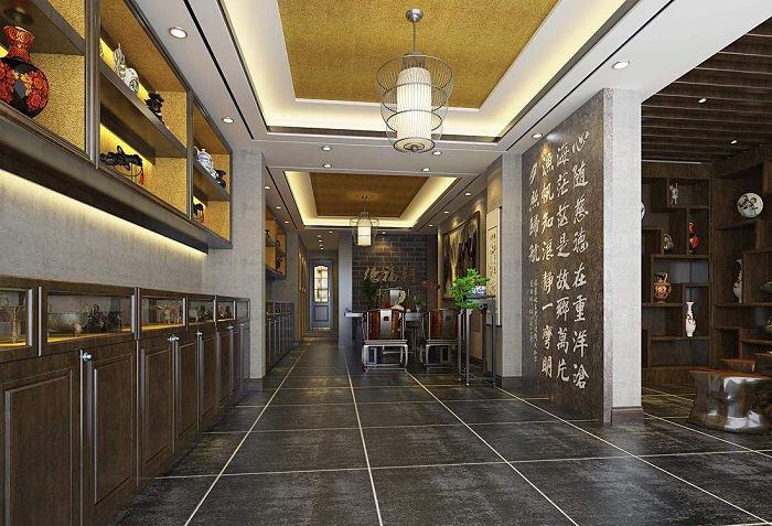 鞍山古玩店装修