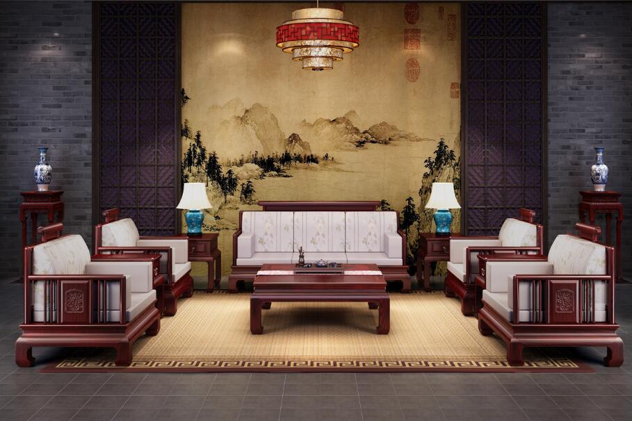 红酸枝红木家具价格