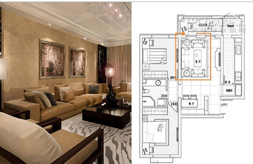 南充10万装修费打造60平温馨小屋