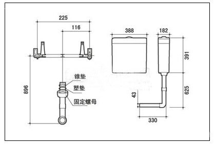 蹲便器水箱工作原理 蹲便器水箱漏水怎么办